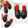 Carolina Herrera Luxury Flat Slippers - Black Leather - 3