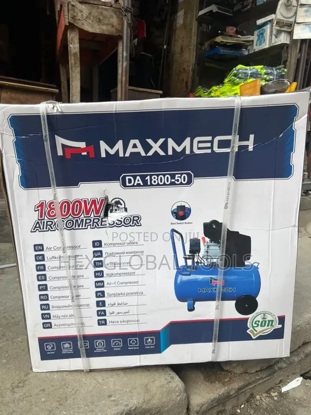Brand New 50L Maxmech Air Compressor - 1