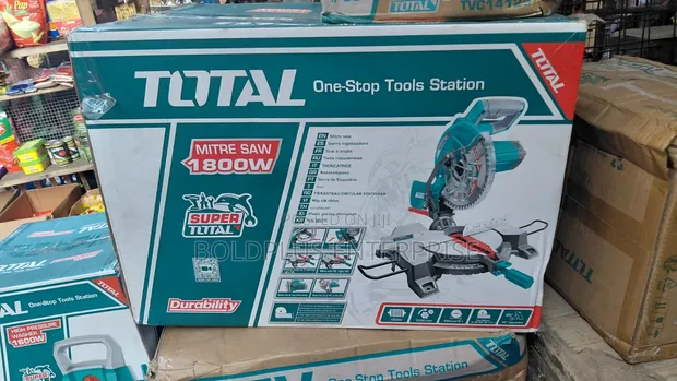 Total 10-Inch Miter Saw Machine 1800W - 1