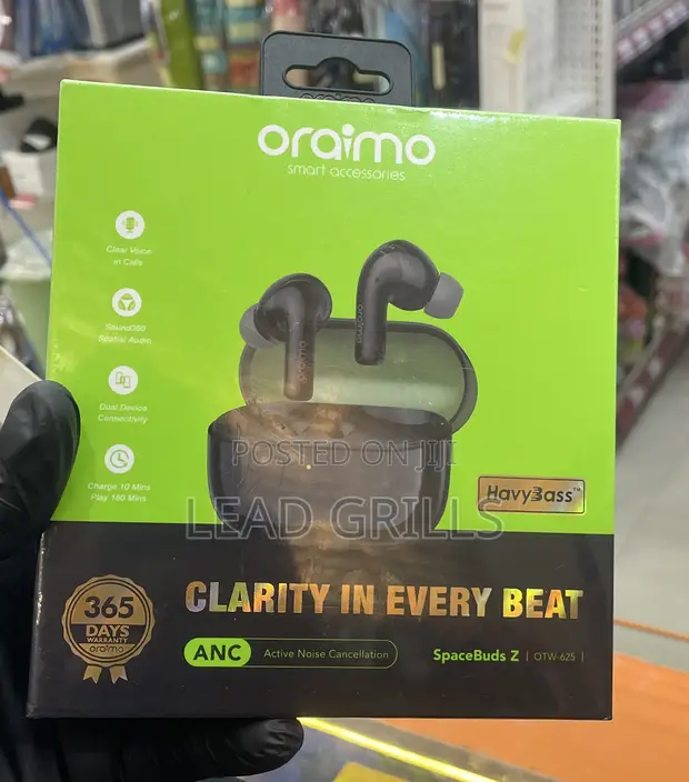 Oraimo Spacebuds Z OTW-625 Kunnen Waya Mara Igwe - 1