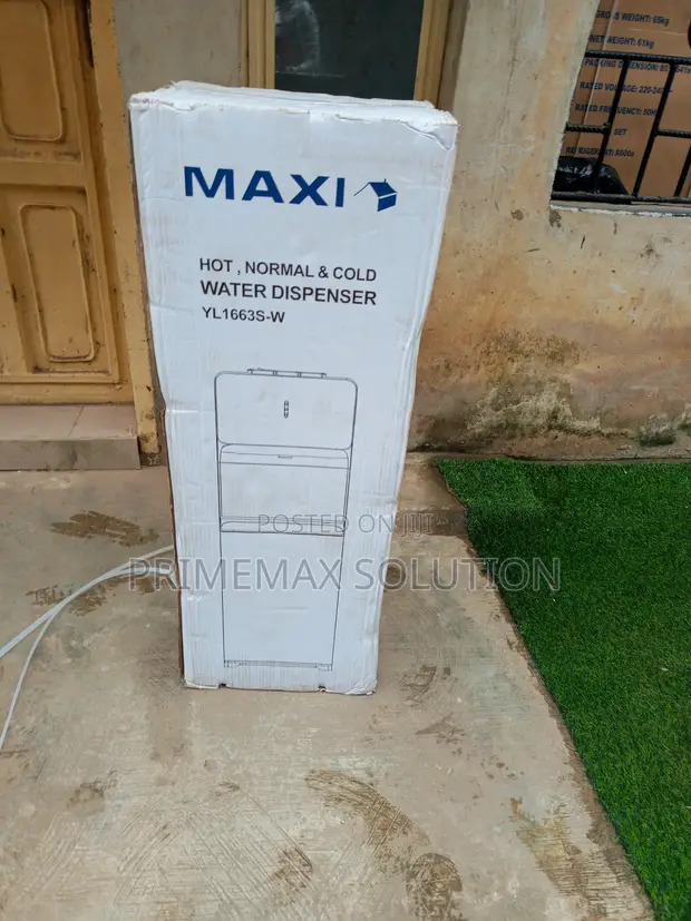 Maxi 1663s-W Water Dispenser - Double Overheat Protection - 1