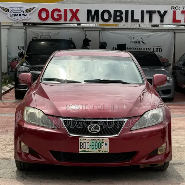 2007 Lexus IS 250 AWD Red - 1
