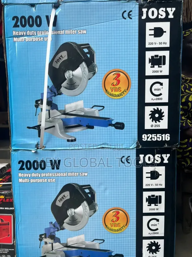 Jossy 2000W Aluminum Mitre Saw - 1