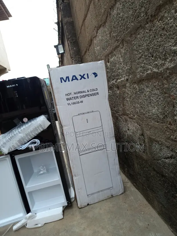 Maxi YL 1663s-W Water Dispenser: 4L Hot + 2L Cold Per Hour - 1