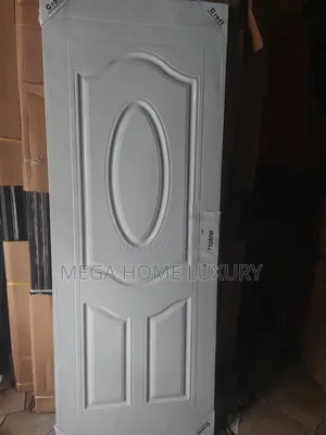 Modern White Wood Room Door - Brand New
