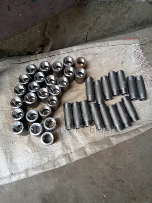 1" Threaded Steel Pipe Nipple & Coupling