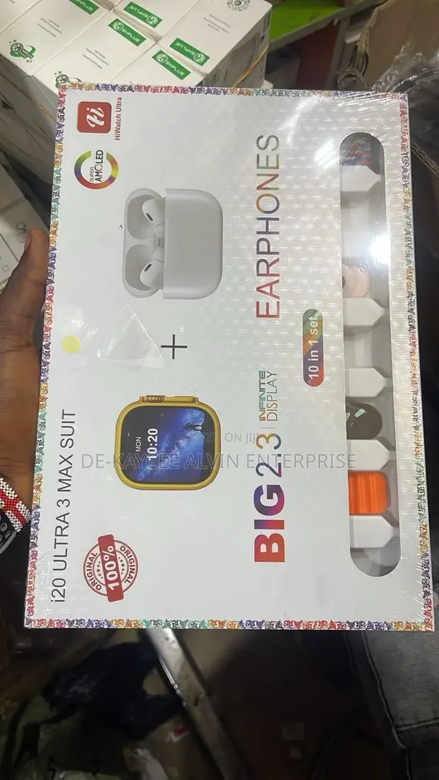 Smart Watch 10-in-1 tare da AirPods - 1