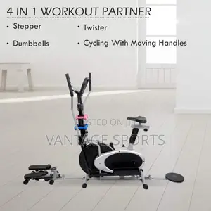 Bodyfit 4-in-1 Elliptical Cross Trainer Exercise Bike