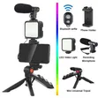 Video Making Kit with LED Light, Microphone & Tripod - 1
