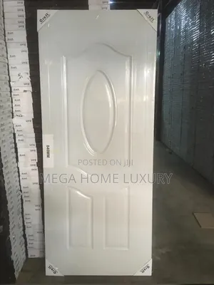 MEGA HOME LUXURY White Wood Room Door