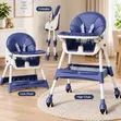 3-in-1 Baby High Chair - Adjustable & Foldable - 2