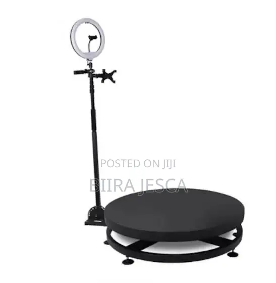 Brand New 100cm 360 Photobooth with Ring Light - 1