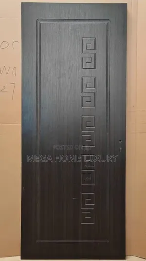 Kofa ta Cikin Gida Mai Kyau - Brown Wood