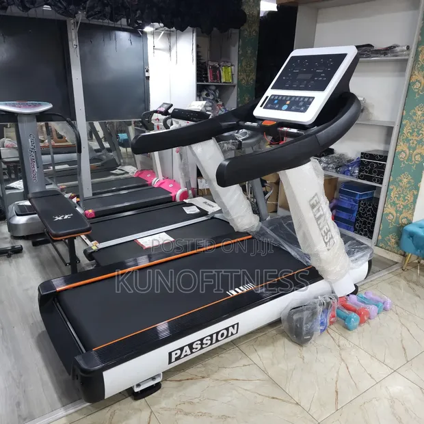 6HP Commercial Heavy-Duty Treadmill - 1