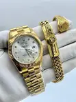 Rolex Quartz Watch - Gold/Silver, Brand New - 2