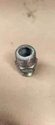 Galvanised Iron Hexagon Nipple - 1/2" Male x Male - 2