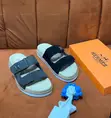 Hermès Double-Strap Suede Sandals - 2