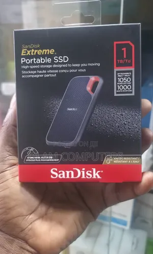SanDisk Extreme Portable 1TB SSD 1050MB/s