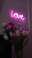 LOVE Neon Sign Light - Pink - 2