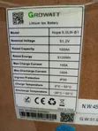 5kWh Growatt Lithium Battery - 2