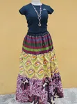Beautiful Ankara Layered Bubu Skirt - Stylish Unique - 1
