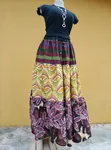 Beautiful Ankara Layered Bubu Skirt - Stylish Unique - 2