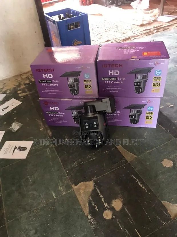 U-Box Solar PTZ Dual Lens Camera - 1