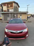 2013 Toyota Camry XLE V6 Sedan - Red - 4