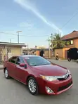 2013 Toyota Camry XLE V6 Sedan - Red - 5