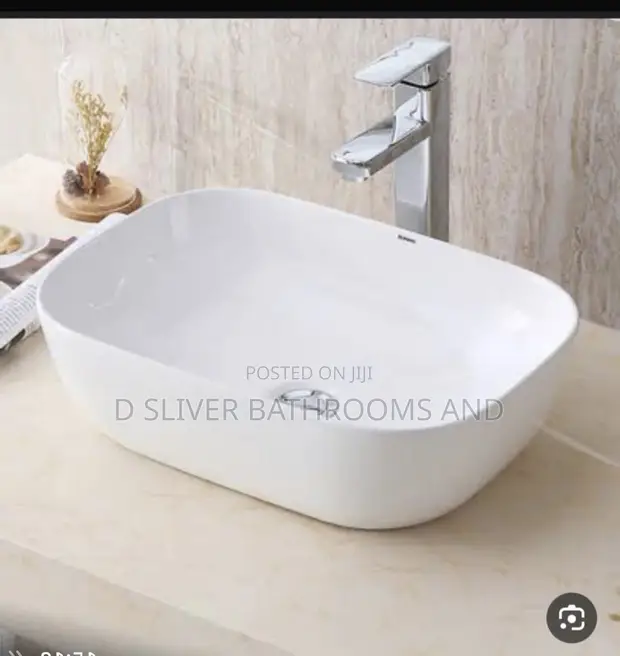 Navero Modern Fari Countertop Wash Hand Basin - 1