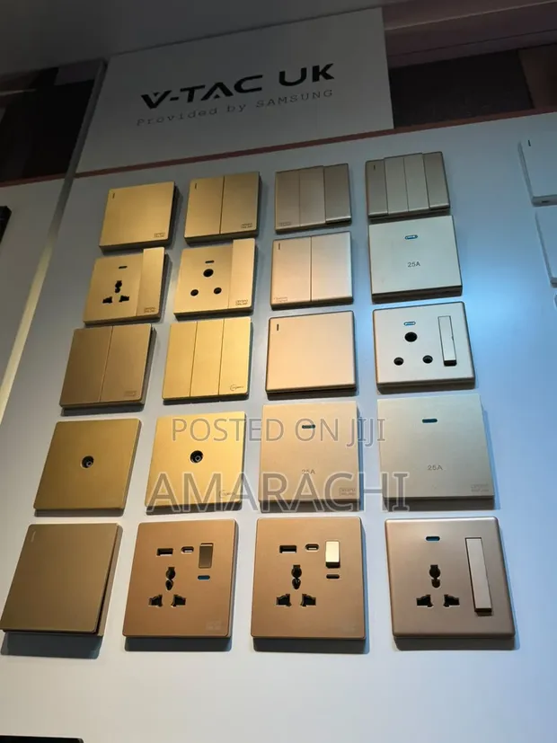 Wall Sockets - Single, Double, TV, Cooker - 1