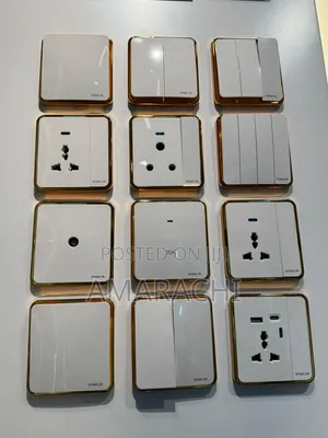Wall Sockets - Single, Double, TV, Cooker
