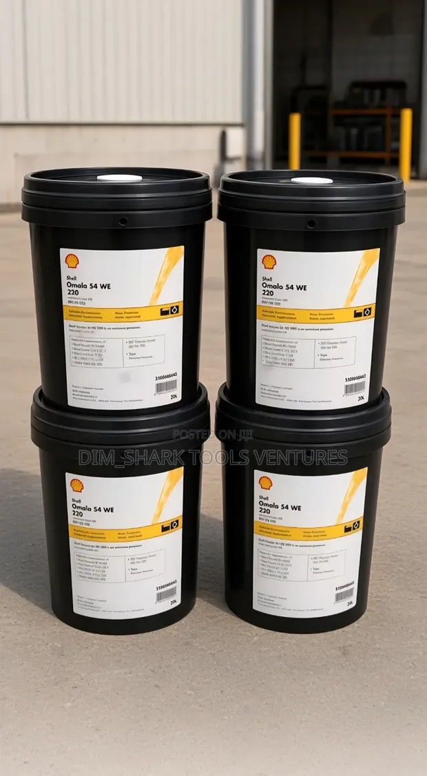 20L Shell Omala S4 WE 220 Synthetic Industrial Gear Oil - 1