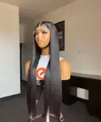 24" Vietnamese Bone Straight 5x5 Closure Wig - 2