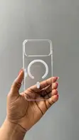 Kwallan MagSafe Mai Launi Crystal don iPhone 17/18 Pro/Pro Max - 3