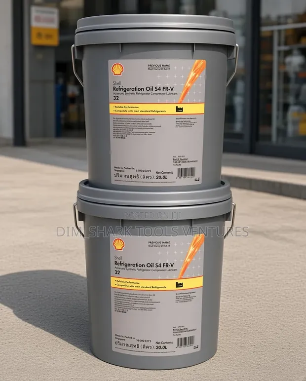 Shell Refrigeration Oil S4 FR-V 32 Synthetic Lubricant 20L - 1