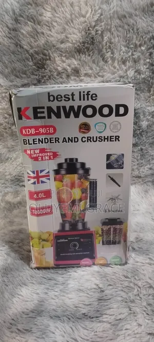 Brand New Kenwood 2-in-1 Heavy Duty Blender Crusher - 10000W