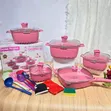 25-Piece Die-Cast Casserole Cooking Set - 2