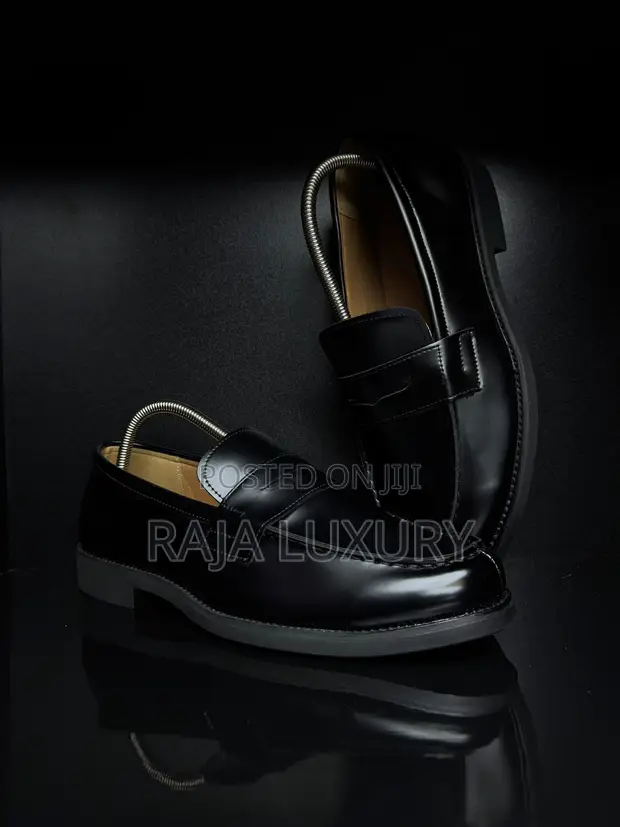 FCDP All Black Toned Penny Loafers - 1