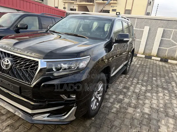 Toyota Land Cruiser Prado V6 Baƙi 2018 - 1