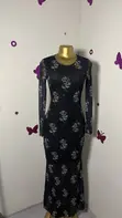 Crownfit Mesh Maxi Dress with Inner - Black - 2