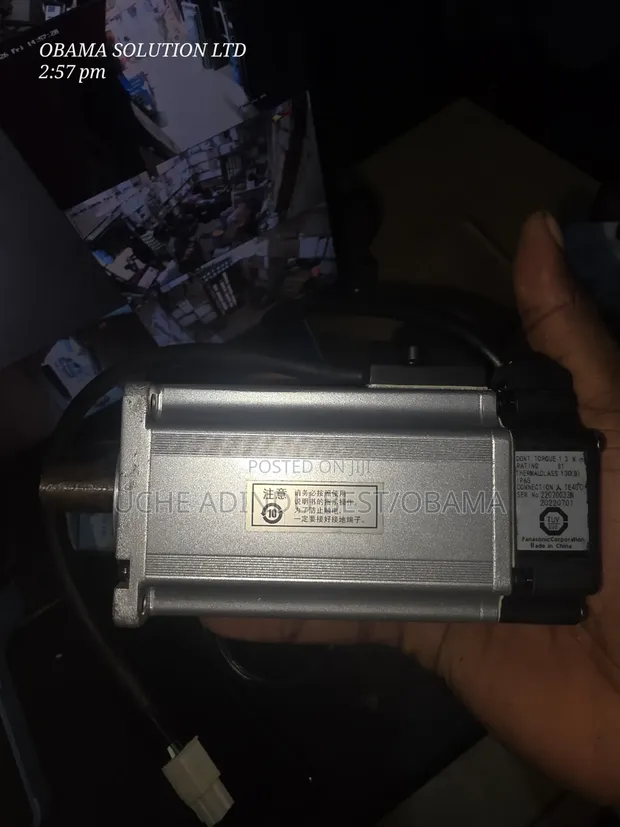 Panasonic AC Servo Motor, 1.3 Nm - 1