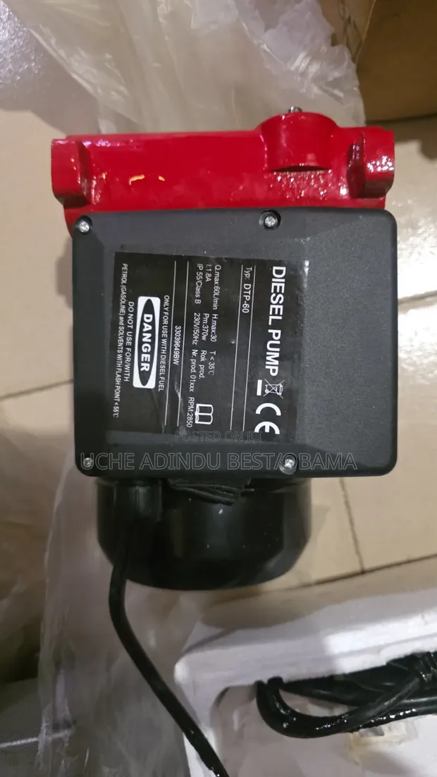 Diesel Pump 220/230v AC In/Outlet - 1
