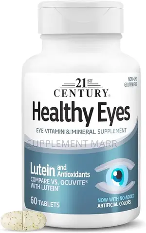 21st Century Lafiyar Idanu Multivitamin - Lutein Antioxidants