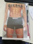 Diesel Men's Cotton Briefs - Black, Size L - 1