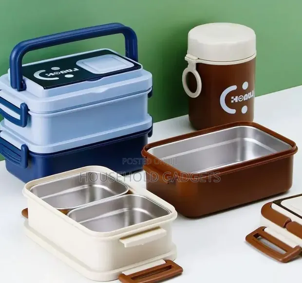 Elegant Imported 2-in-1 Lunch Box - 1