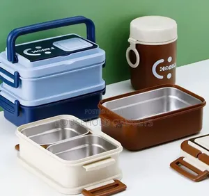 Elegant Imported 2-in-1 Lunch Box