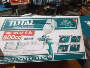 Total TAT10601 HVLP Air Spray Gun da 600cc Cup