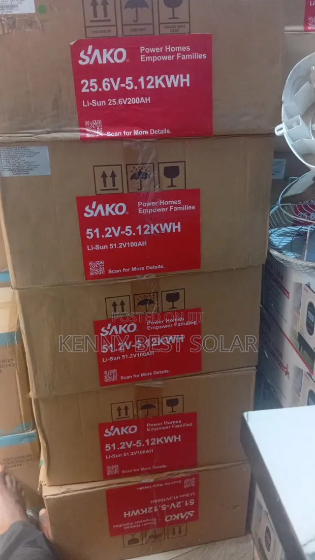 SAKO 5kWh 51.2V Lithium Battery - 1