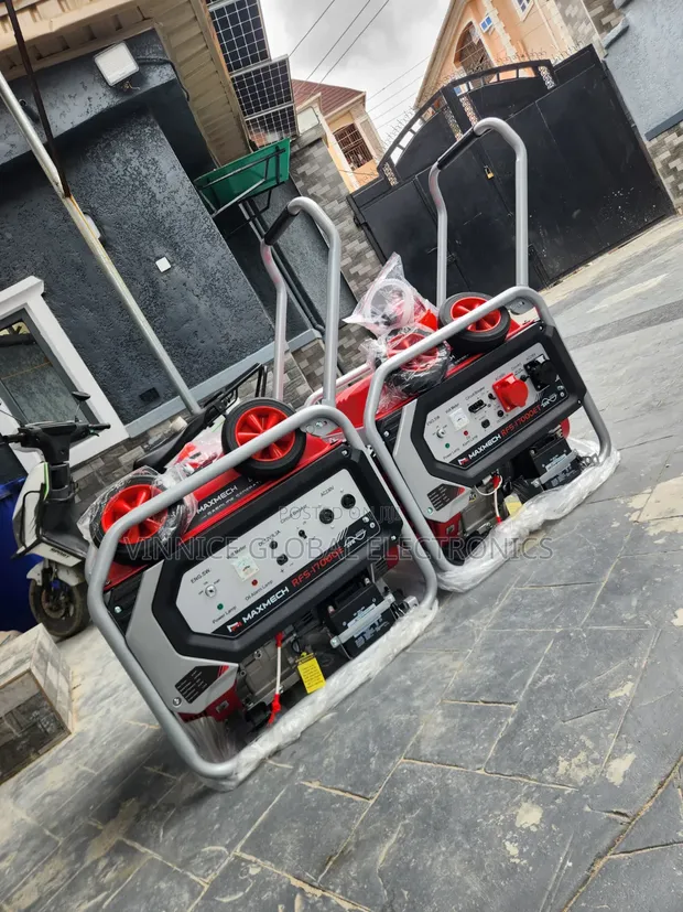 Maxmech 15KVA Petrol Generator - Key Start, Copper Coil - 1